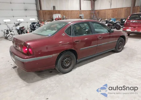 2002 Chevrolet Impala z USA, uszkodzony, nr VIN 2G1WF52E929174892